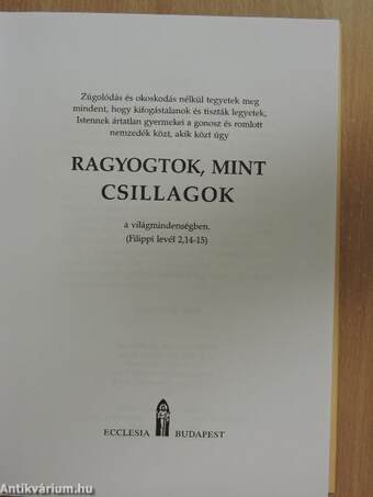 Ragyogtok, mint csillagok