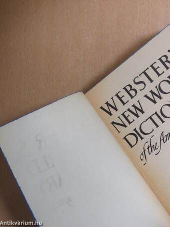 Webster's New World Dictionary of the American Language