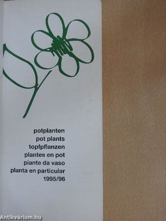 Potplanten/Pot Plants/Topfpflanzen/Plantes en pot/Piante da vaso/Planta en particular 1995/96