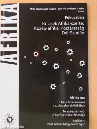 Afrika Tanulmányok 2014/1.