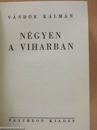 Négyen a viharban