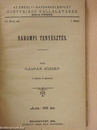 Baromfi tenyésztés