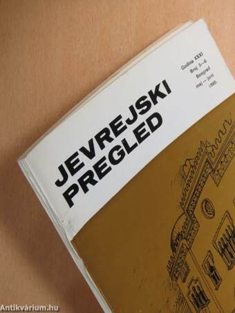 Jevrejski Pregled maj-juni 1980