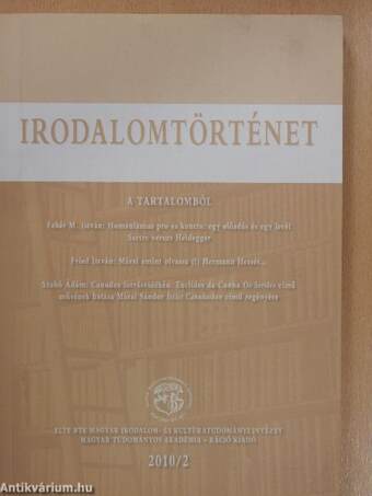 Irodalomtörténet 2010/2.