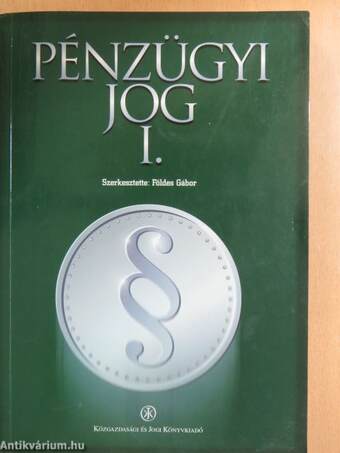 Pénzügyi jog I.