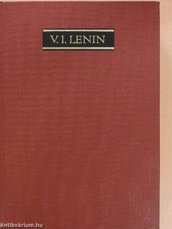 V. I. Lenin összes művei 7.