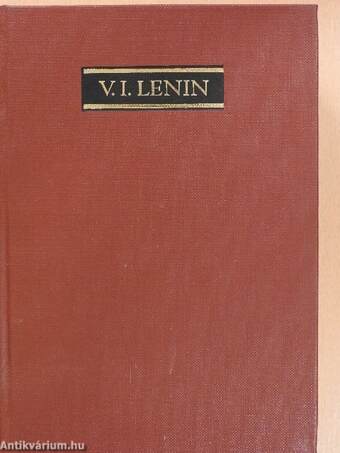 V. I. Lenin összes művei 27.