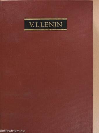 V. I. Lenin összes művei 23.