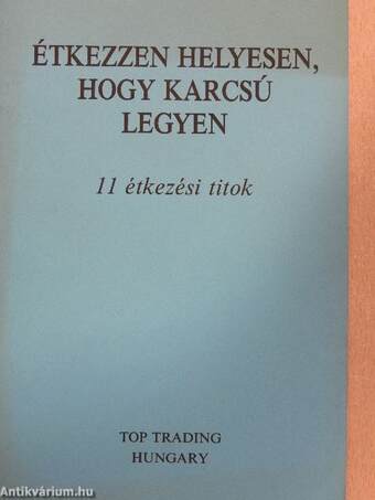 Étkezzen helyesen, hogy karcsú legyen