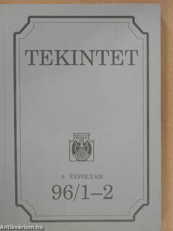 Tekintet 1996/1-2