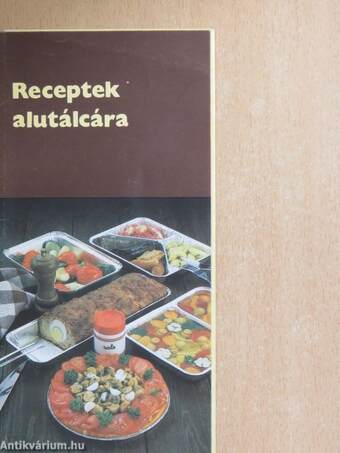 Receptek alutálcára