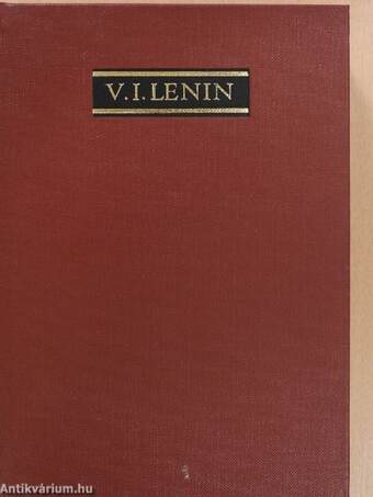 V. I. Lenin összes művei 35.