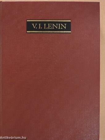 V. I. Lenin összes művei 36.