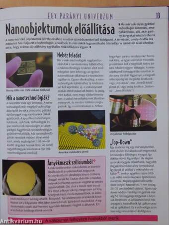 A nanotechnológiák