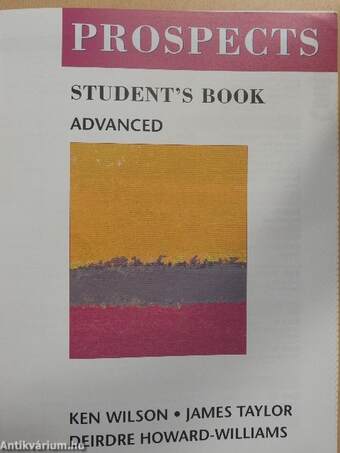 Prospects - Advanced - Student's Book