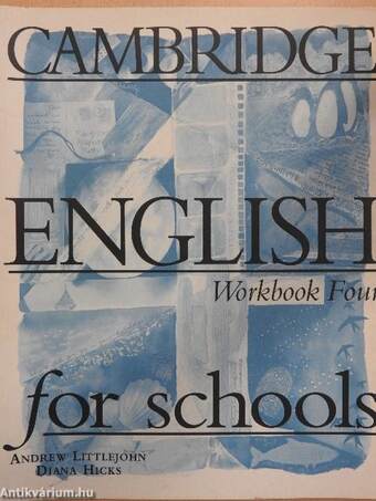 Cambridge English for Schools - Student's Book Four/Workbook Four