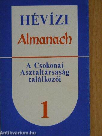 Hévízi Almanach 1.