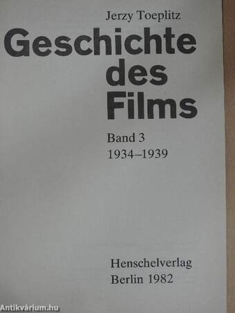 Geschichte des Films 3.