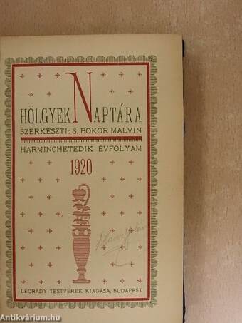 Hölgyek naptára 1920.