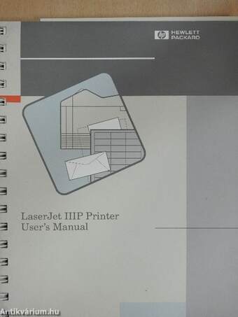 HP LaserJet IIIP Printer User's Manual