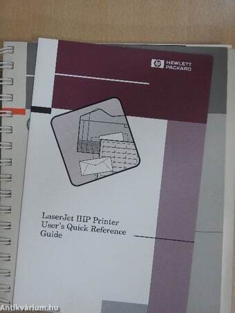 HP LaserJet IIIP Printer User's Manual