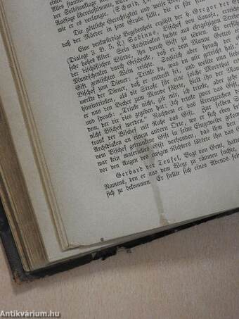 Exempel-Lexikon für Prediger und Katecheten III. (gótbetűs)(rossz állapotú)