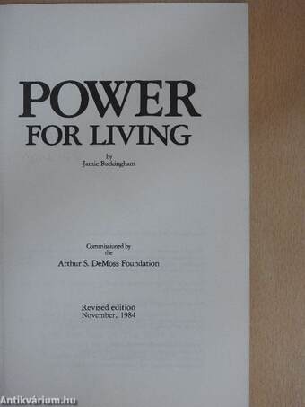 Power for Living