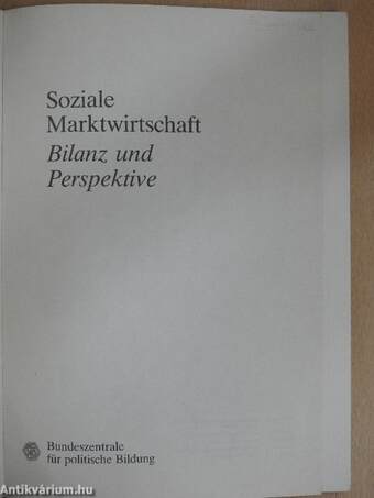 Soziale Marktwirtschaft