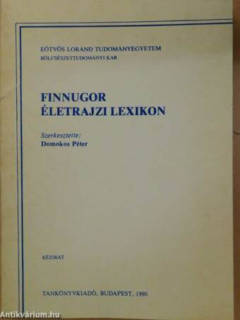 Finnugor életrajzi lexikon