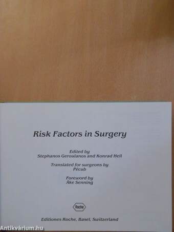 Risk Factors in Surgery