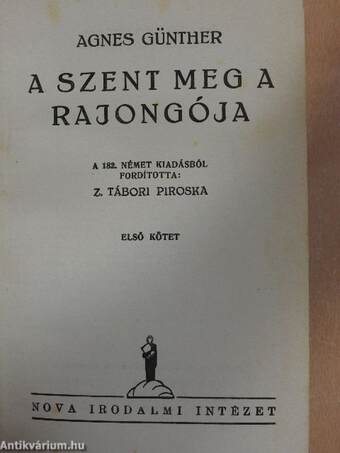 A szent meg a rajongója I-II.