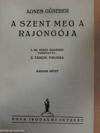 A szent meg a rajongója I-II.