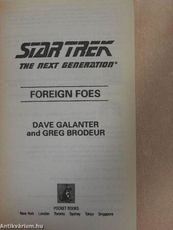 Star Trek: The Next Generation - Foreign Foes