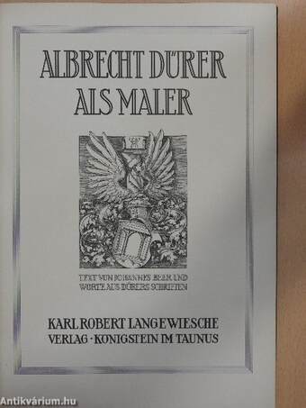 Albrecht Dürer als Maler