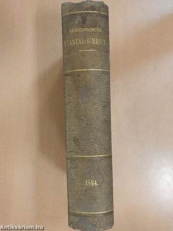 Theologisch-praktische Quartal-Schrift 1884/1-4. (gótbetűs)