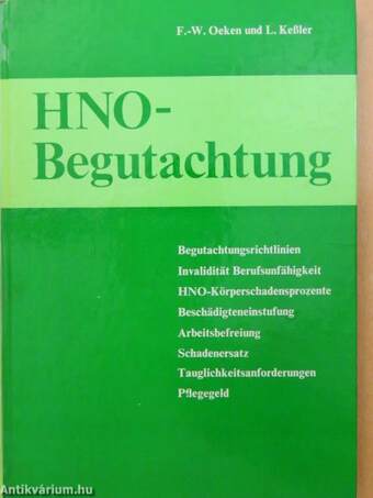 HNO-Begutachtung