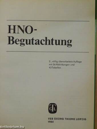 HNO-Begutachtung