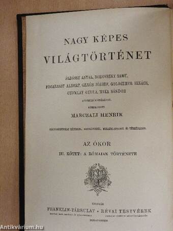 Nagy képes világtörténet III.