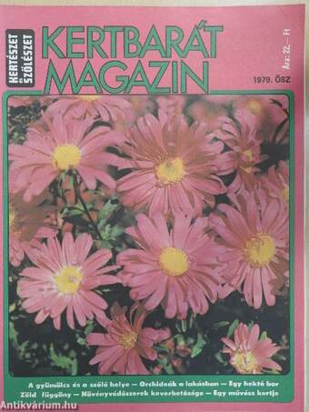 Kertbarát Magazin 1979. ősz
