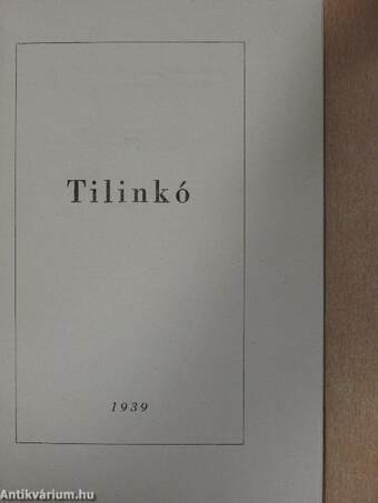 Tilinkó