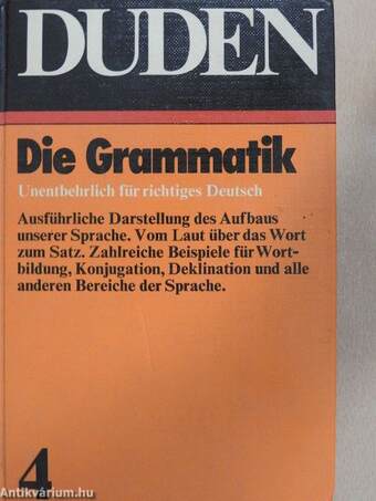 Duden 4 - Die Grammatik