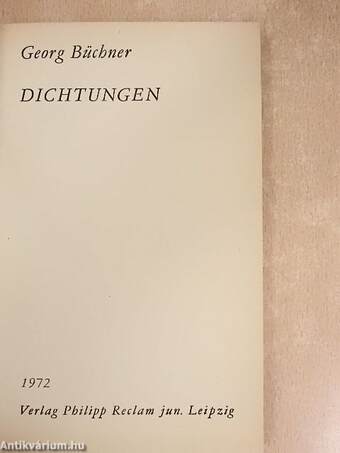 Dichtungen