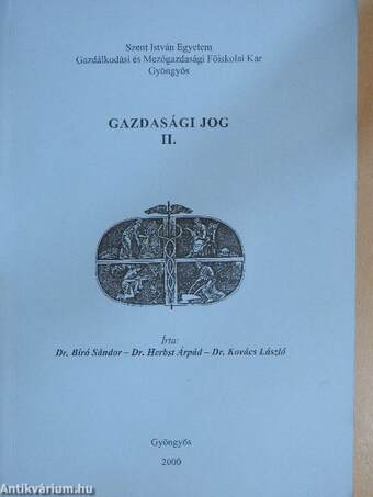 Gazdasági jog I-II.