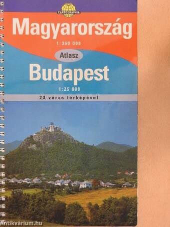 Magyarország autóatlasza/Budapest atlasz