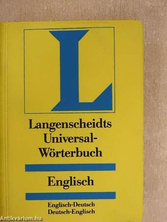 Langenscheidts Universal-Wörterbuch Englisch