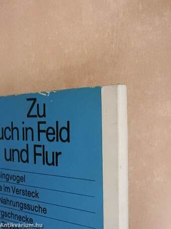 Zu Besuch in Feld und Flur