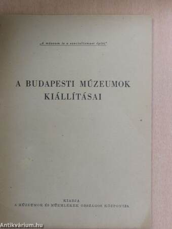 A budapesti múzeumok kiállításai