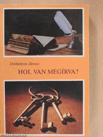 Hol van megírva?