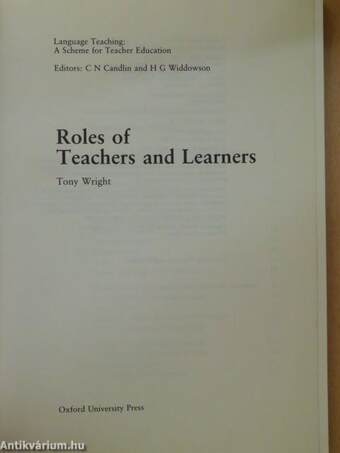 Roles of Teachers and Learners