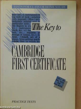 The Key to Cambridge First Certificate